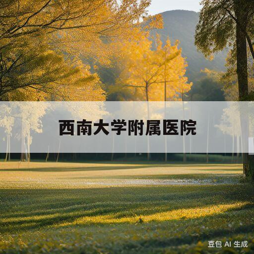 西南大学附属医院(西南大学附属医院在哪个地方)