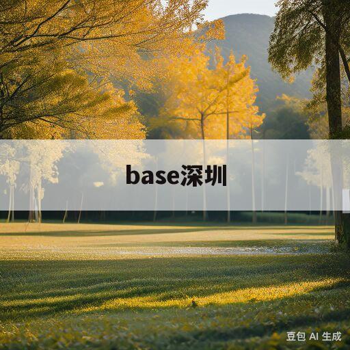 base深圳(base深圳是什么意思)