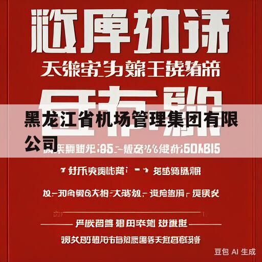 黑龙江省机场管理集团有限公司(黑龙江省机场管理集团有限公司地址)