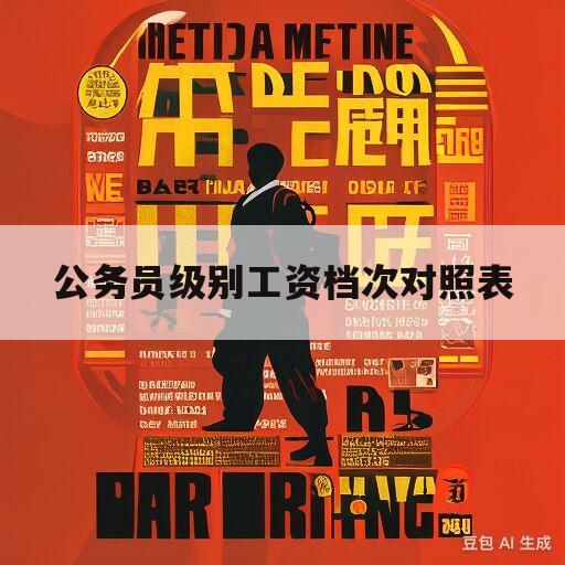 公务员级别工资档次对照表(公务员级别工资档次对照表 广西)