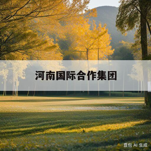 河南国际合作集团(河南国际合作集团公司现任董事长)