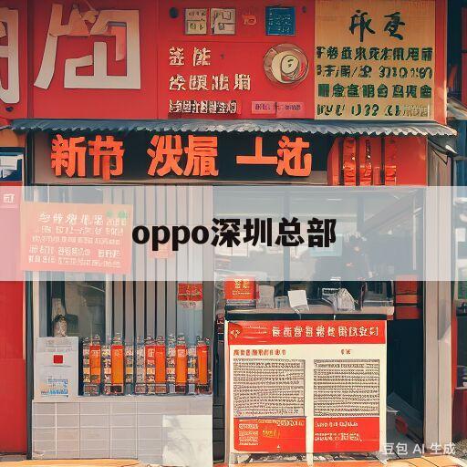 oppo深圳总部(oppo深圳总部大厦)